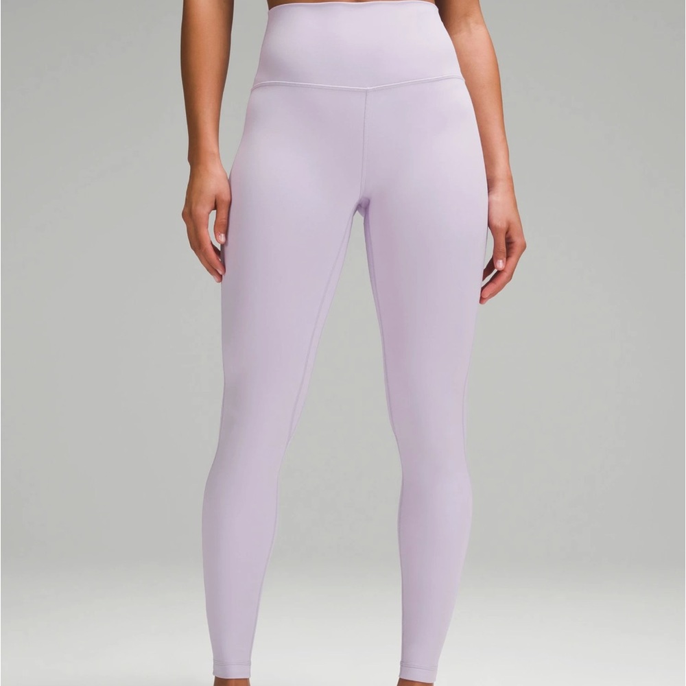 SOLD lululemon Align High-Rise 28” Leggings Lavender Frost Size 8